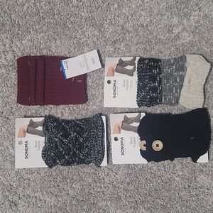 Brand new with tags lot of 4 boot toppers!
